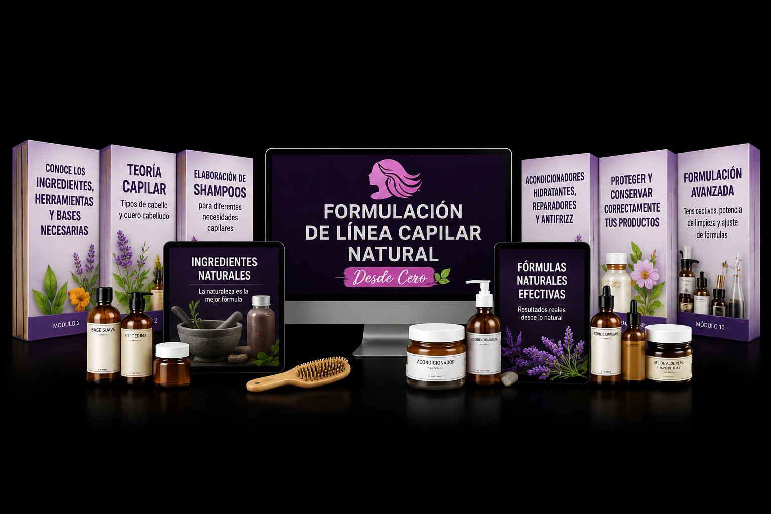 Mockup del programa capilar